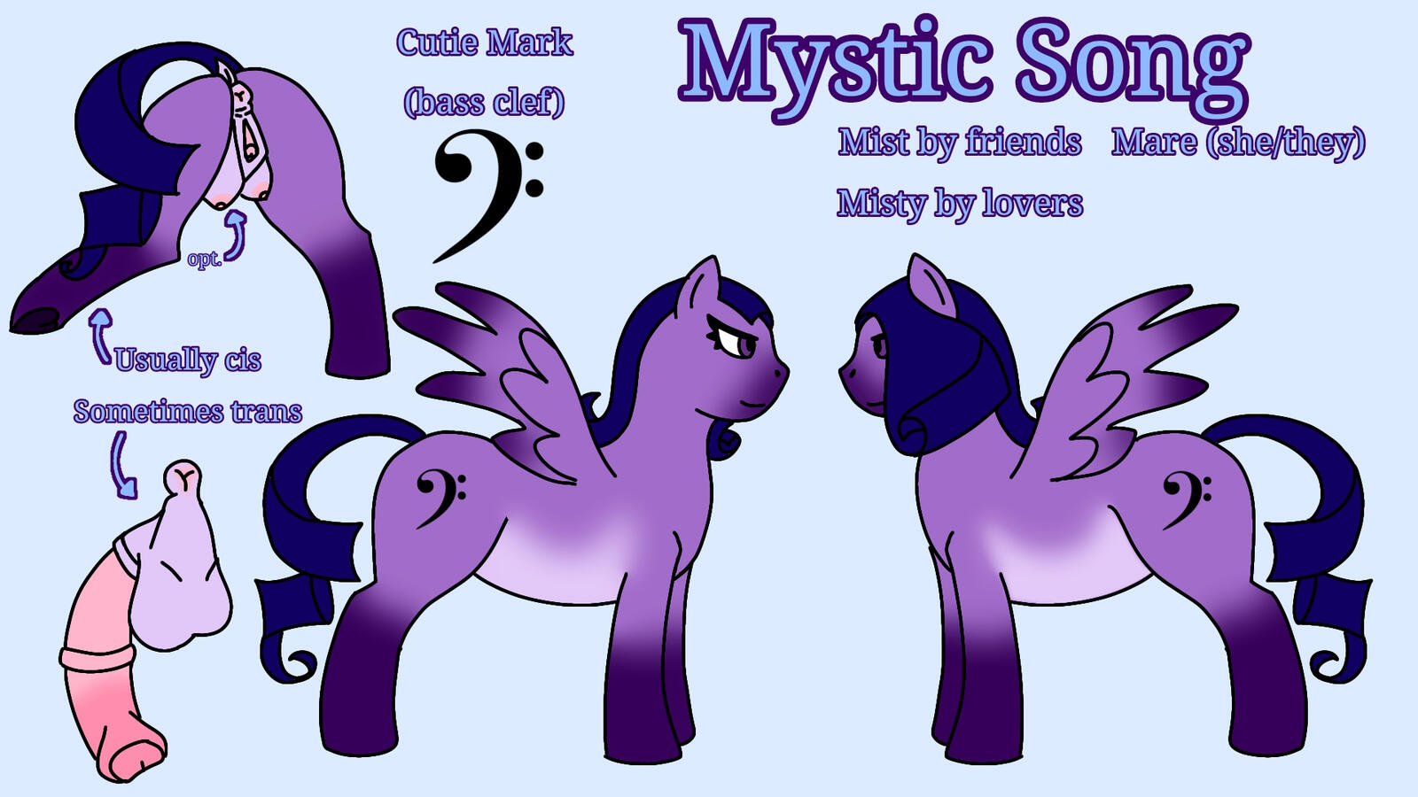 Custom character design (complicated ref), (NSFW)